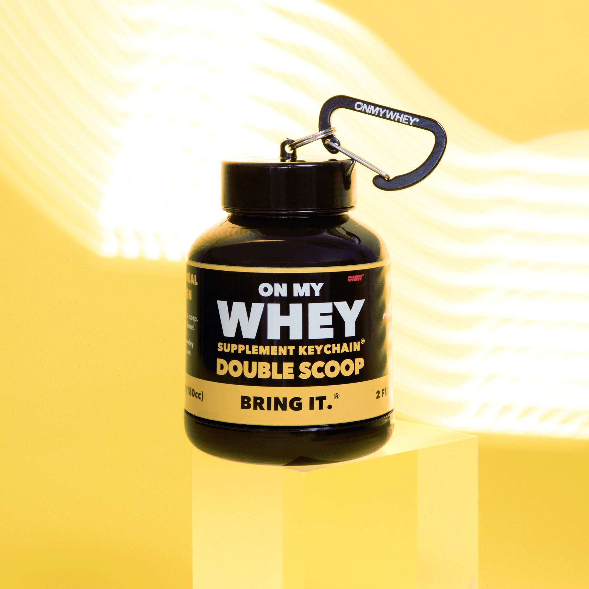 OnMyWhey - Double Scoop (180cc) - Protein Powder and Supplement