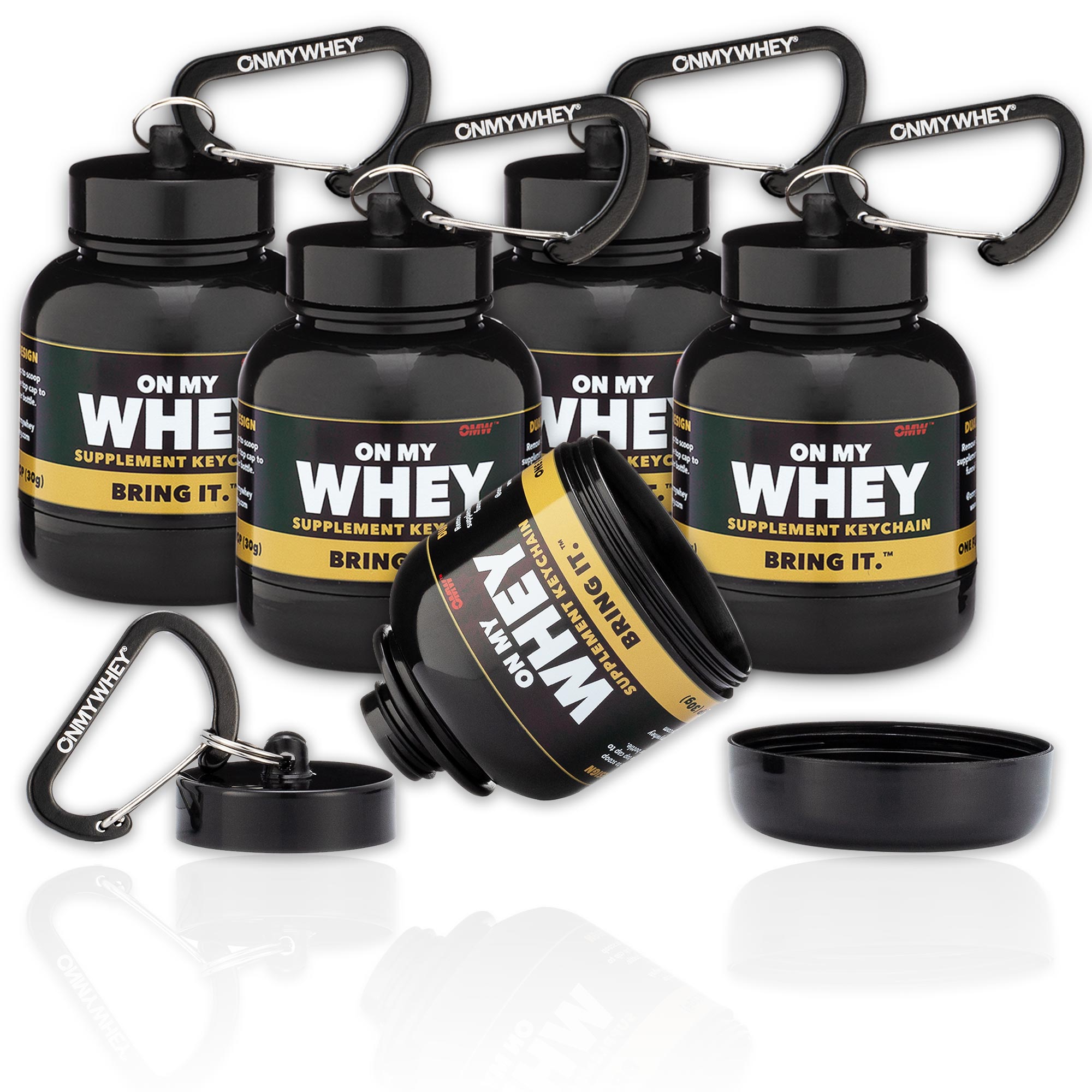 Round Whey Protein Container, For Packaging, Capacity: 1 KG