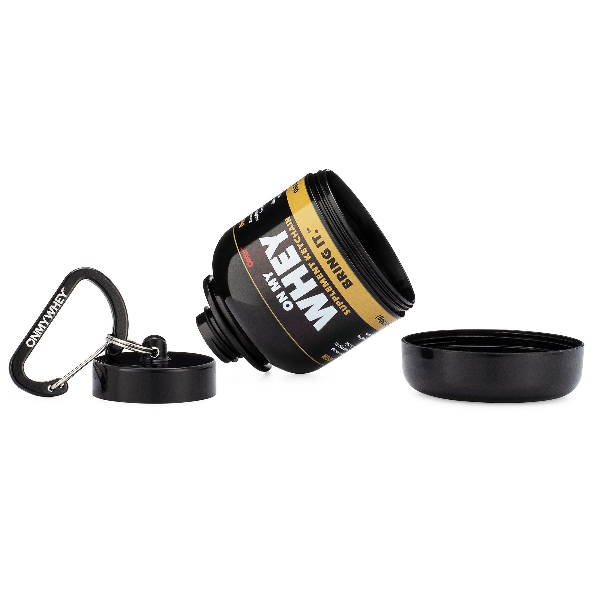 MINI KEYCHAIN PROTEIN CONTAINER